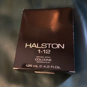 Halston 1-12 by Halston for Men 4.2 oz Cologne Spray new never used